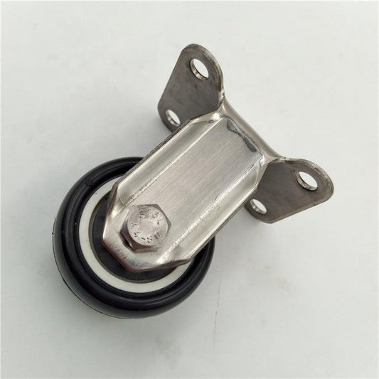 2" Stainless Steel Caster PU Wheel - Top Plate Mount