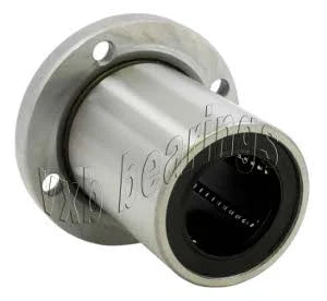 LMF20UU แบริ่งลูกปืนเชิงเส้น - การเคลื่อนที่เชิงเส้นขนาด 4 หลุมขนาด 20 มม.