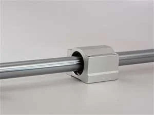 Routeur CNC 20mm 60 arbre avec bloc et palier mouvement linéaire