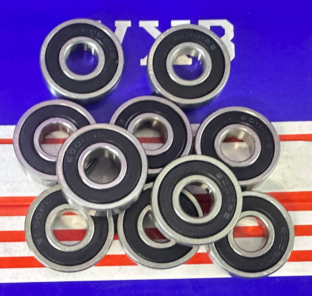 10-pak łożyska 6000-2rs 10x26x8mm