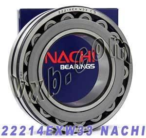 22214EXW33 NACHI Roller Bearing Japan 70x125x31 Bearing ทรงกลม