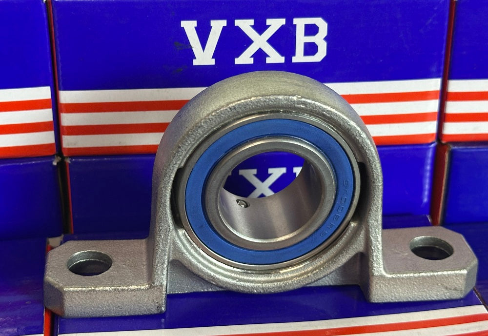 30mm Bore Miniature Stainless Steel Pillow Block Mounted Bearing