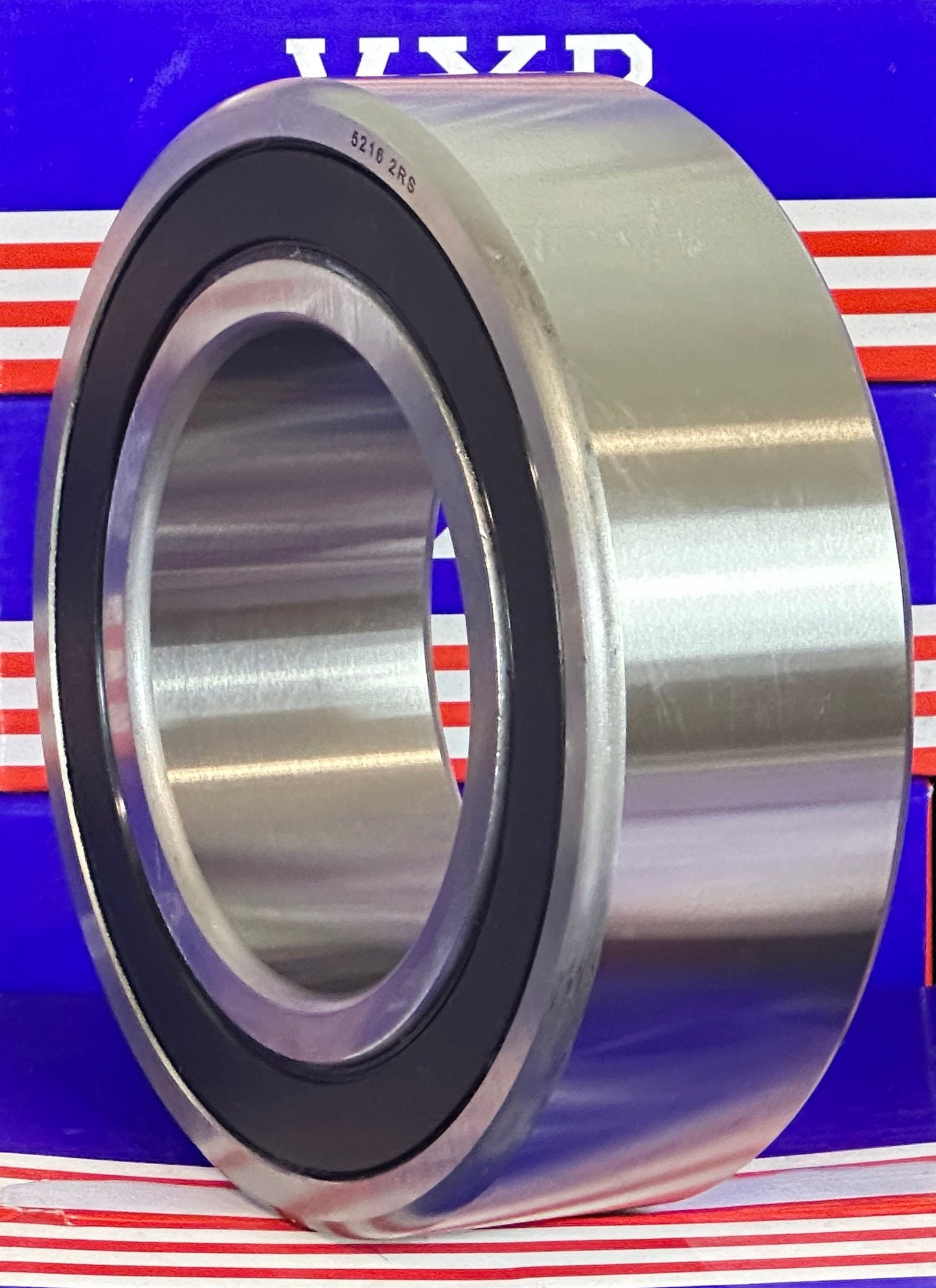 แบริ่ง 5216-2RS - หน้าสัมผัสเชิงมุม - ปิดผนึก 80x140x44.4 มม.