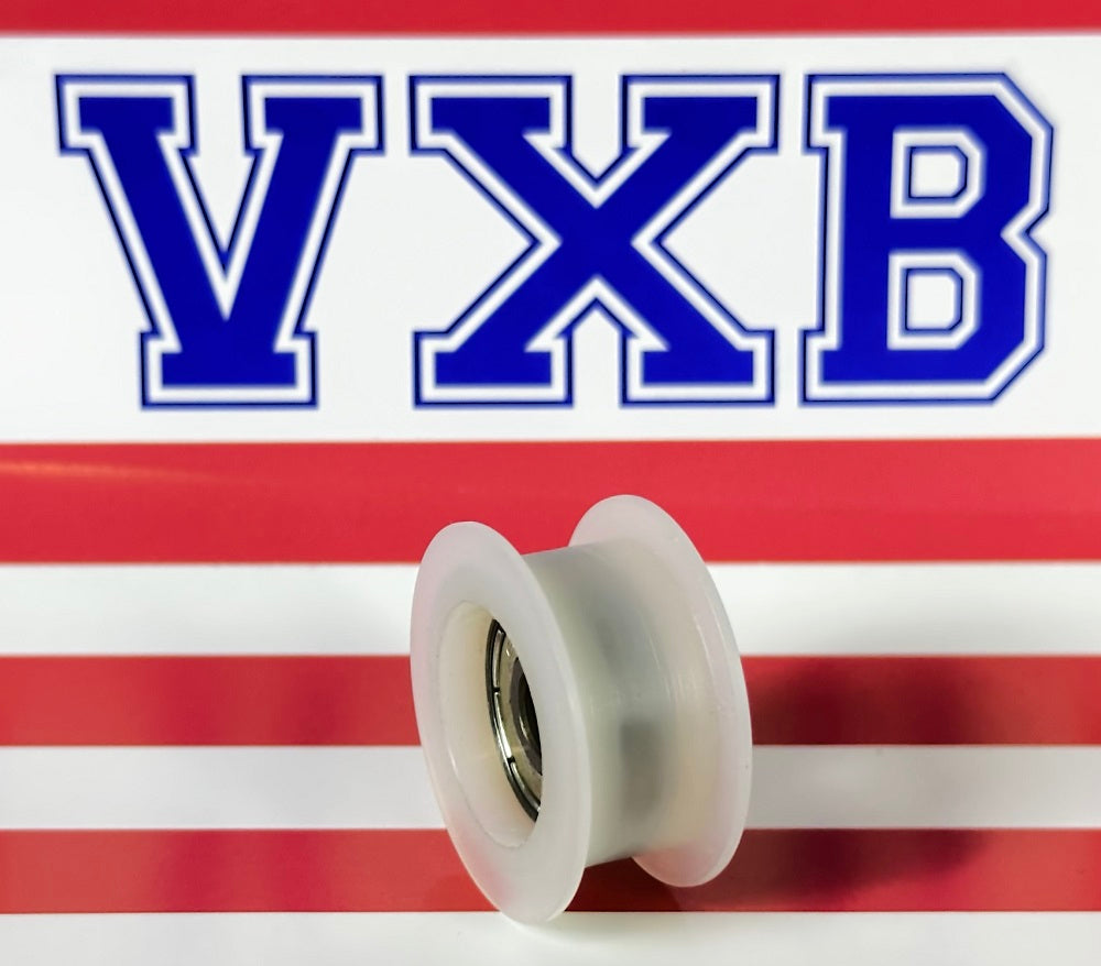 6mm ID Bearing x 29mm Pulley H Squared Groove Track Roller 6x29x13.5mm