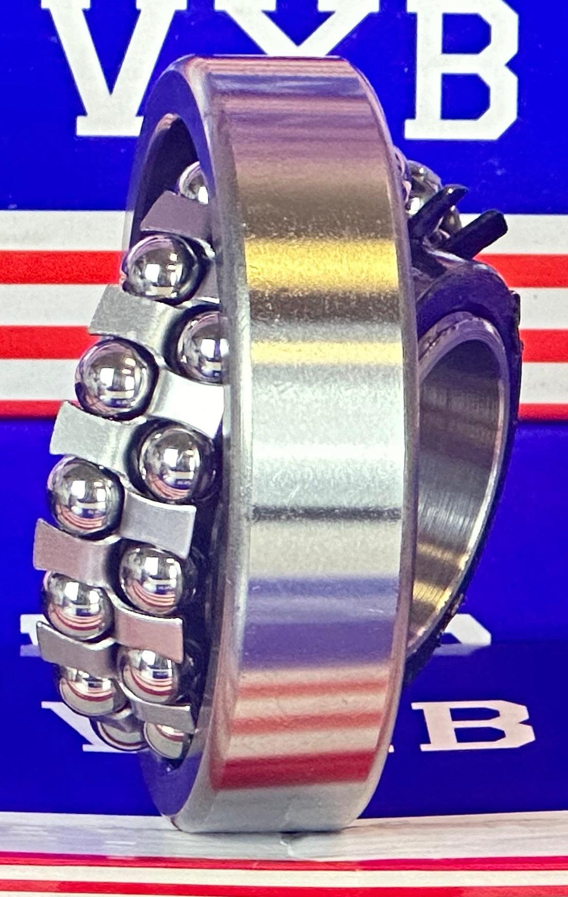 1207K+H Self Aligning Ball Bearing with Adapter Sleeve 35x82x18mm