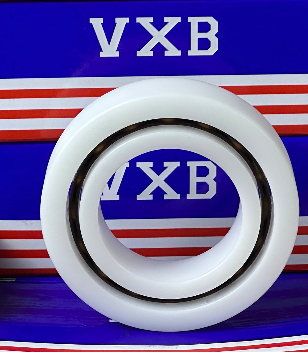 Łożysko z tworzywa Acetal/POM 6210 - kulki szklane - 50x90x20mm