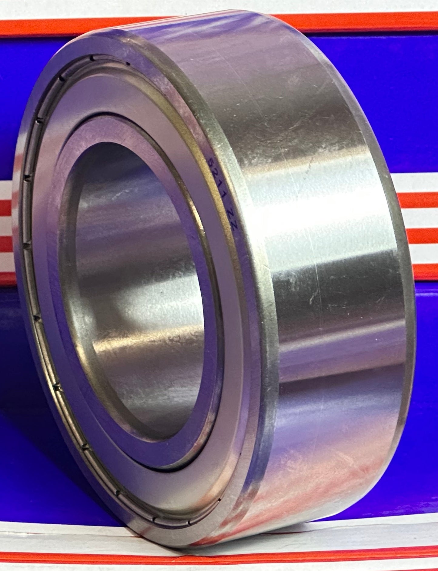 5211ZZ Angular Contact Bearing - 2-Row - 55x100x33.3 Bearing