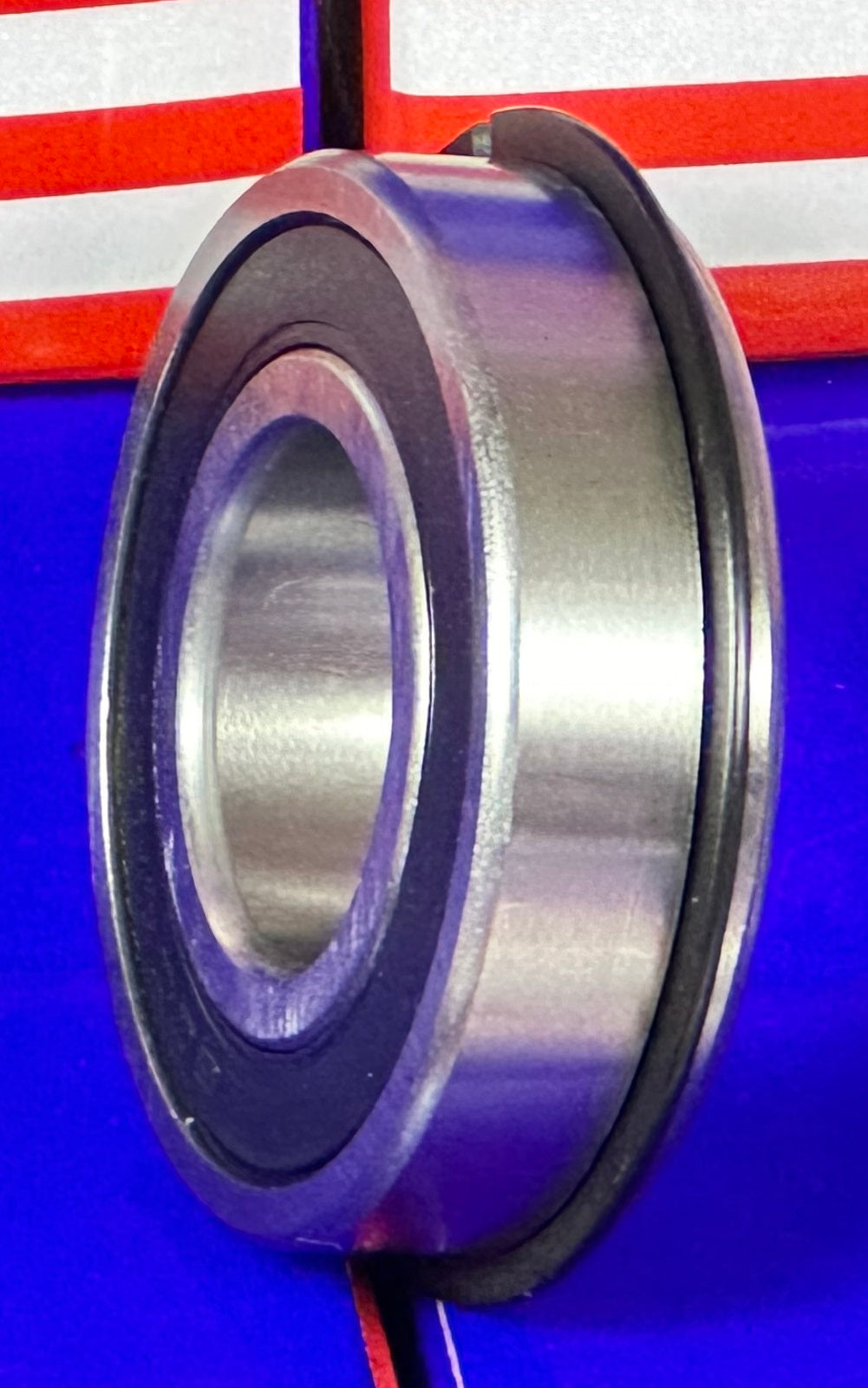 Łożysko uszczelnione 6004-2RSNR 20x42x12mm z pierścieniem zatrzaskowym