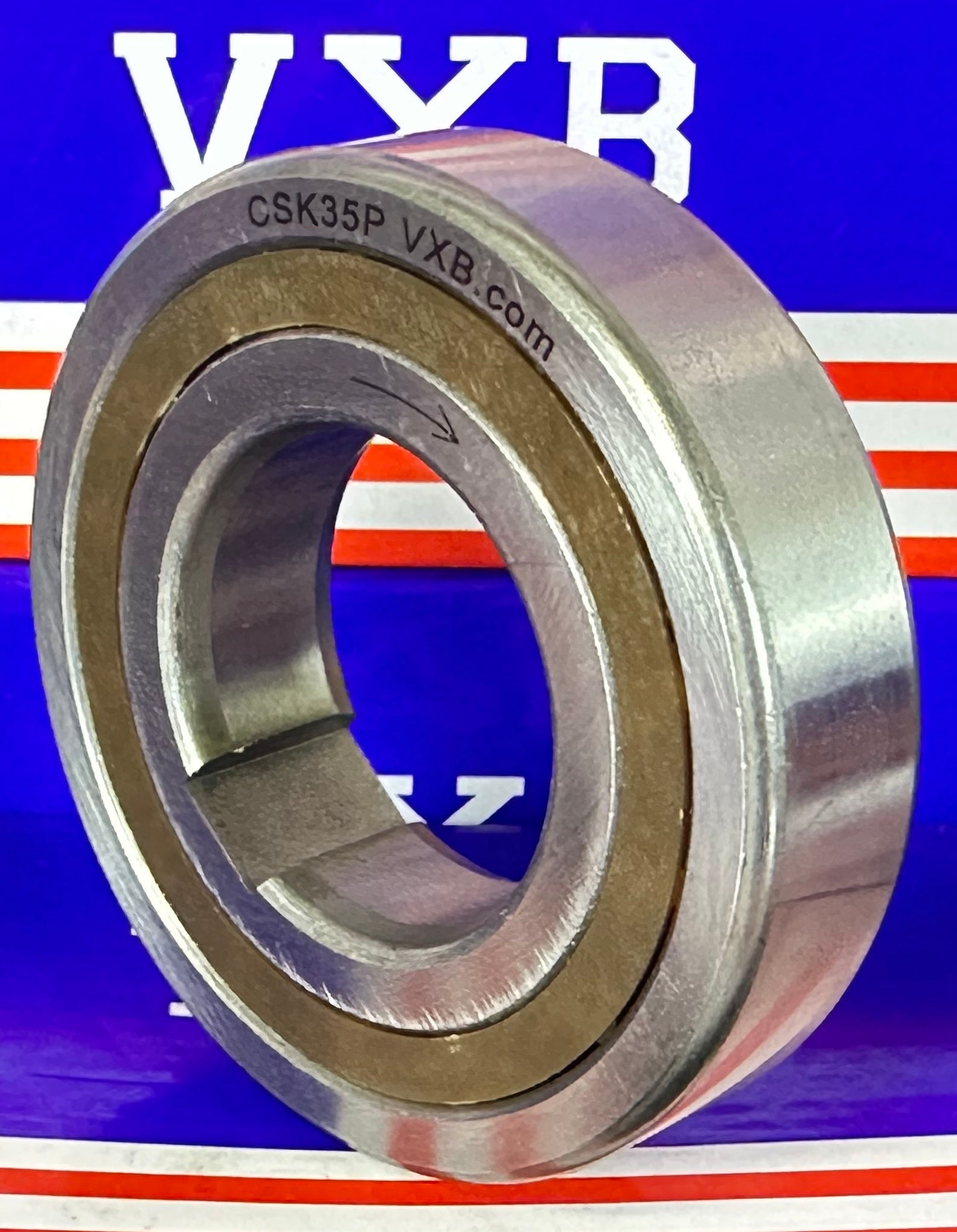 CSK35P One-Way Bearing Sprag Freewheel Clutch Bearing - One inner Ring Key-way