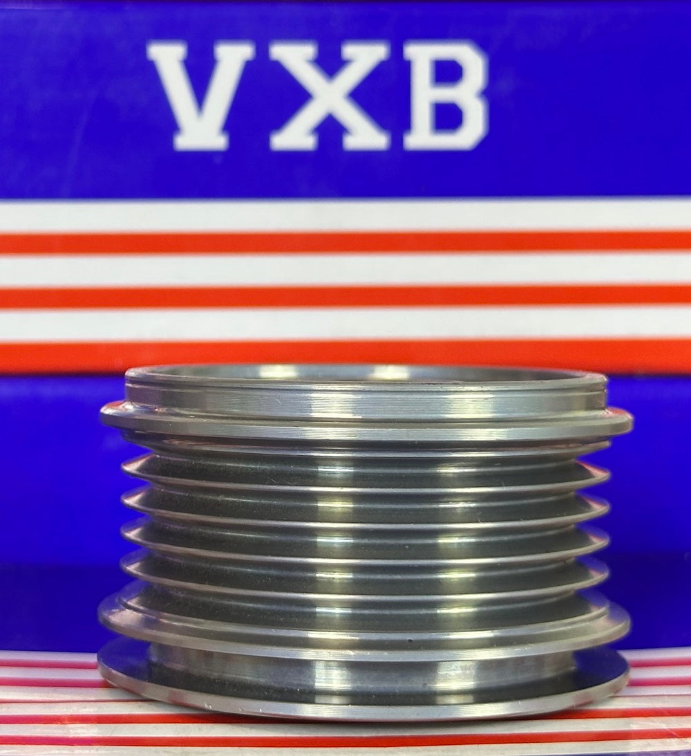 F‑557565 Alternator Freewheel Pulley 5 Groove, 55 mm OD 535016110