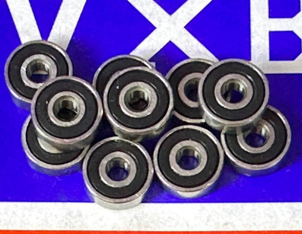 10-Pack 623-2RS Rulmanları 3x10x4 Minyatür Top Rulman