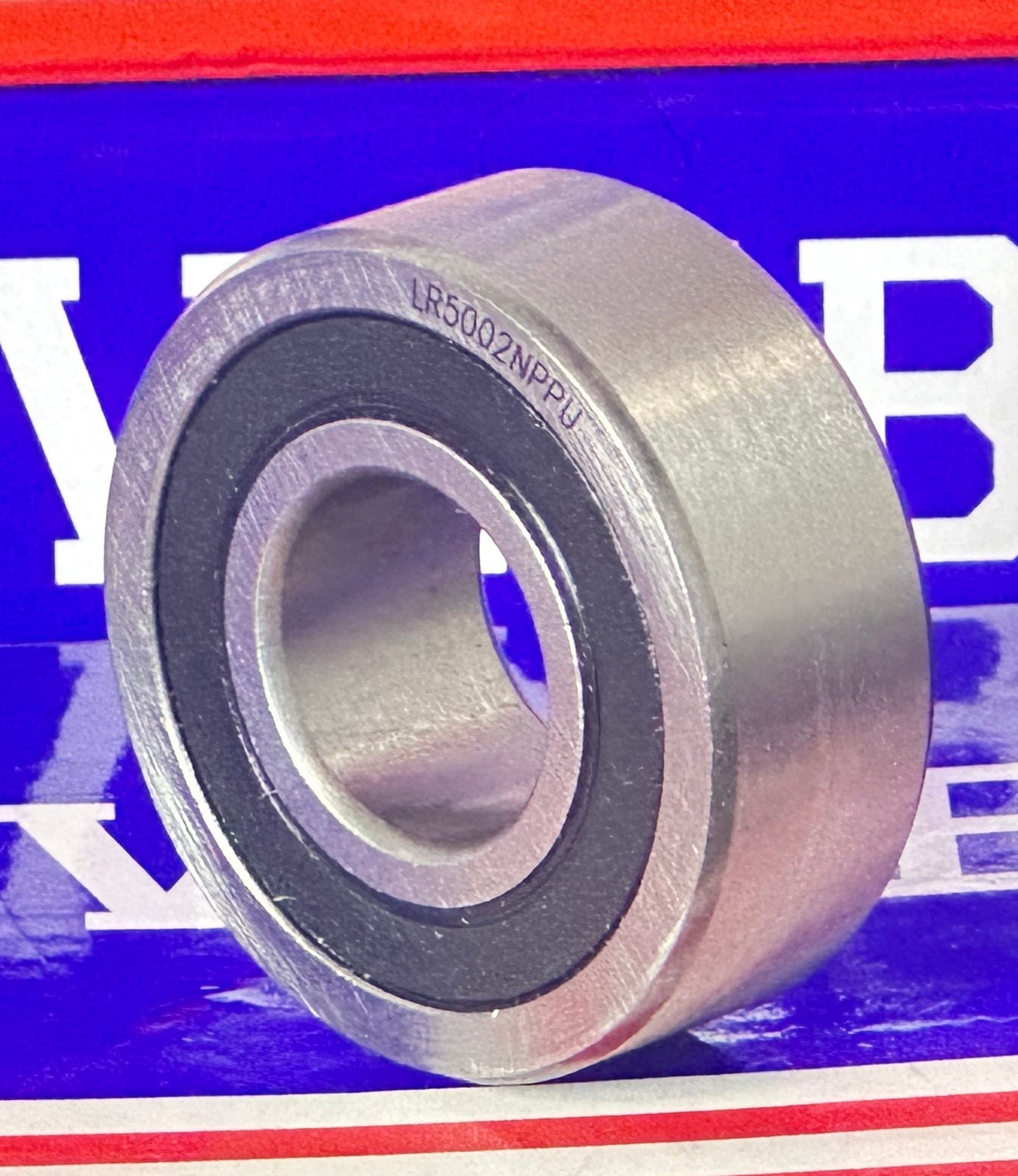 LR5002NPPU ลูกกลิ้งราง แบริ่ง 2 แถว ปิดผนึก ขนาด 15x35x13 แบริ่งราง