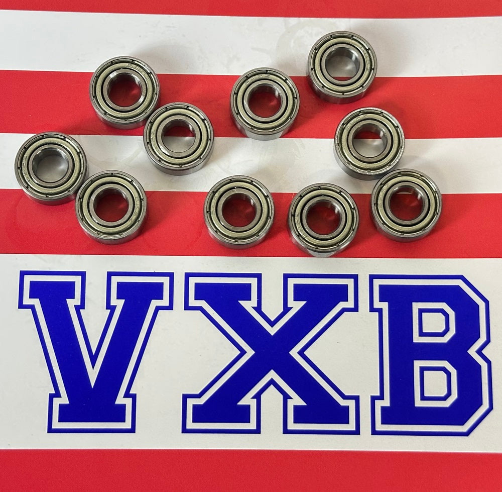 10 แพ็ค 686zz bearing 6x13x5mm 6mm Bore Miniature
