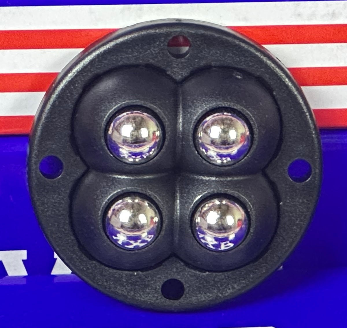 8-Pack Self Adhesive 4-Balls Caster Wheels Legs - Light Load