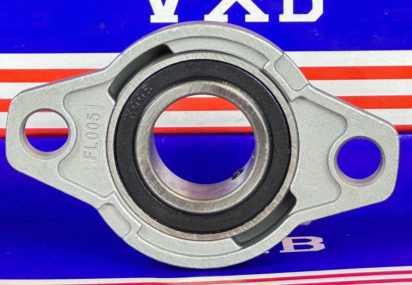 25mm shaft Zinc Alloy mounted bearing KFL005 Flanged Pillow Block Housing Mounted Bearing