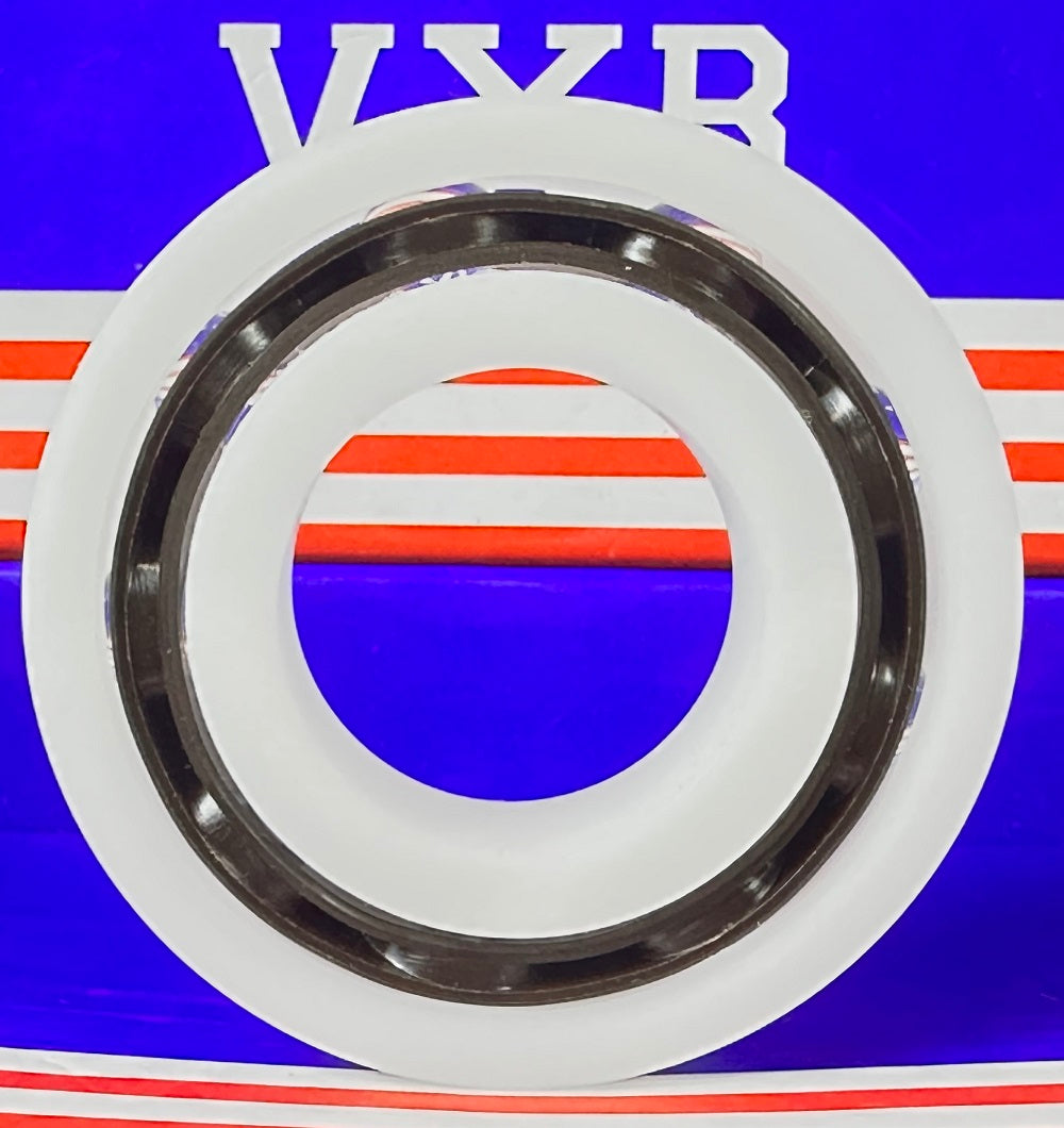 Łożysko z tworzywa Acetal/POM 6206 - kulki szklane - 30x62x16mm