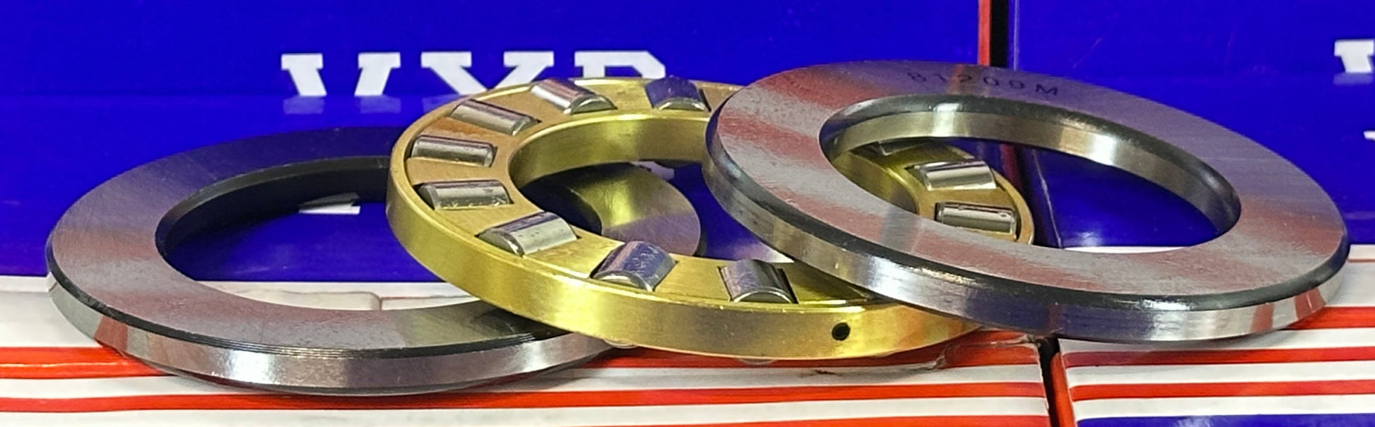 81209M Cylindrical Roller Thrust Bearing 45x73x20mm - Bronze Cage