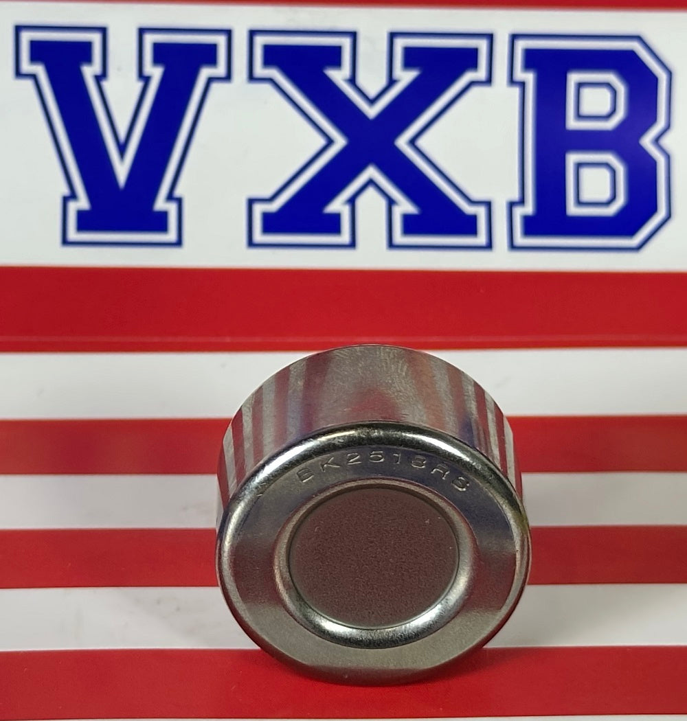 BK2518P ตลับลูกปืนเข็มปลายปิด 25x35x18มม