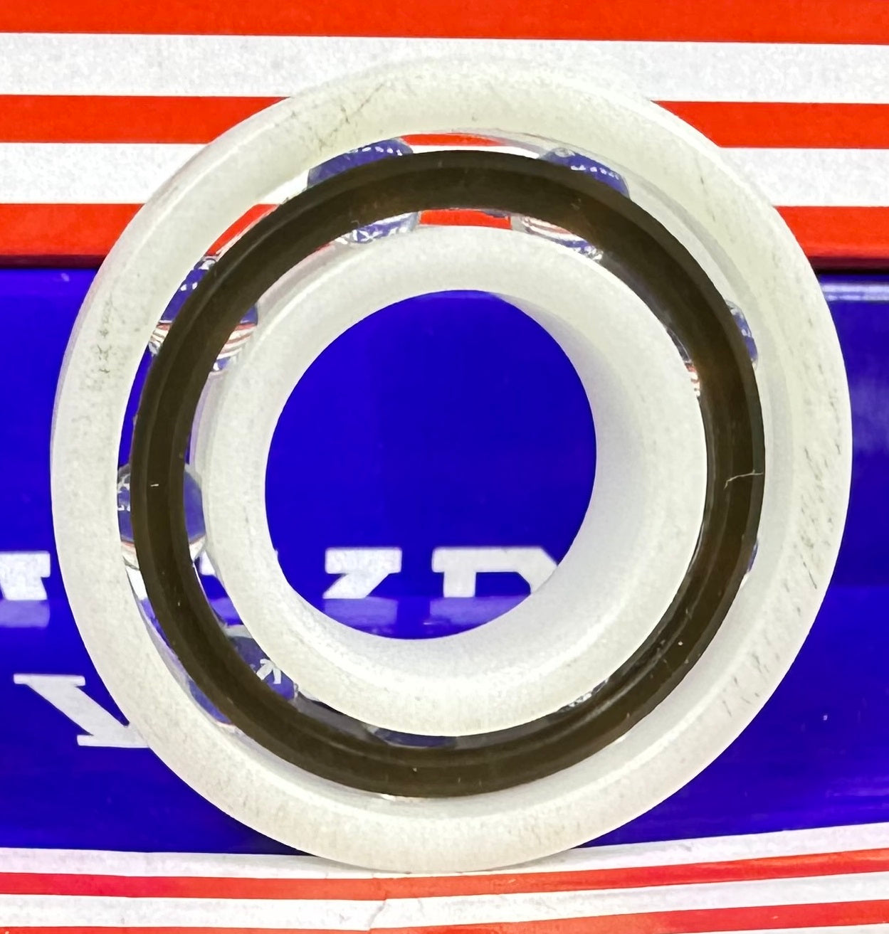 แบริ่งพลาสติก Acetal/Pom 6004 - ลูกแก้ว - 20x42x12 มม.