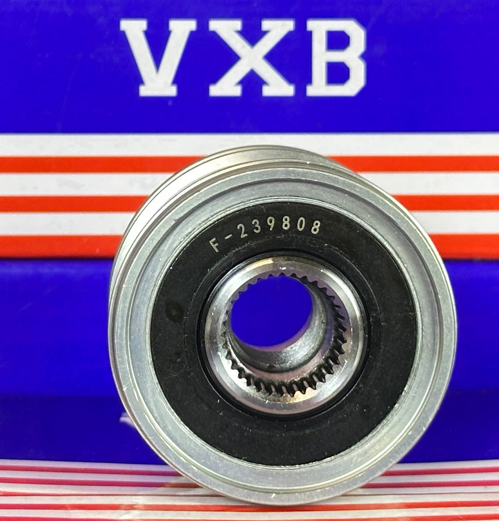 F‑239808 Alternator Freewheel Clutch Pulley 7 Groove, 17 mm Bore 535014010