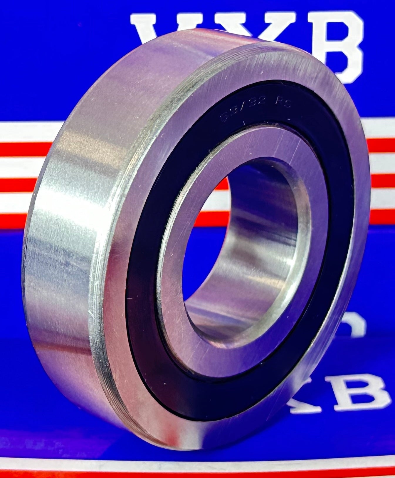 Pack-2 Sealed Bearing 63/32-2RS 32x75x20mm