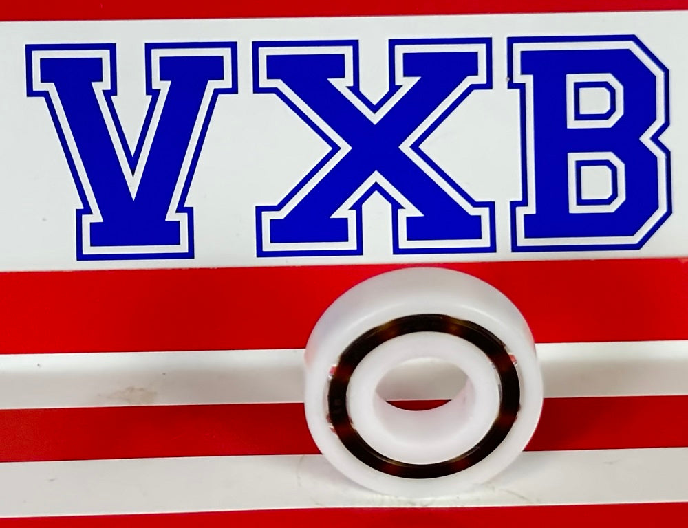 Acetal/POM Plastic Bearing 6001 - Glass Balls - 12x28x8mm