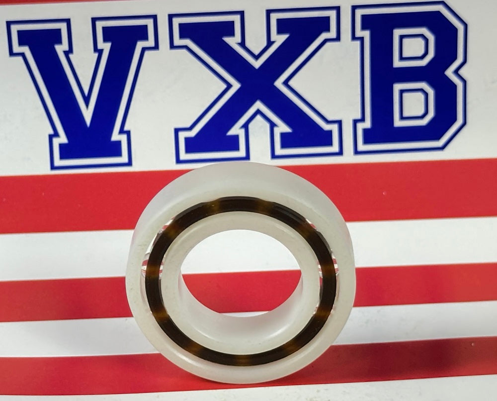 Łożysko z tworzywa Acetal/POM 6904 - kulki szklane - 20x37x9mm