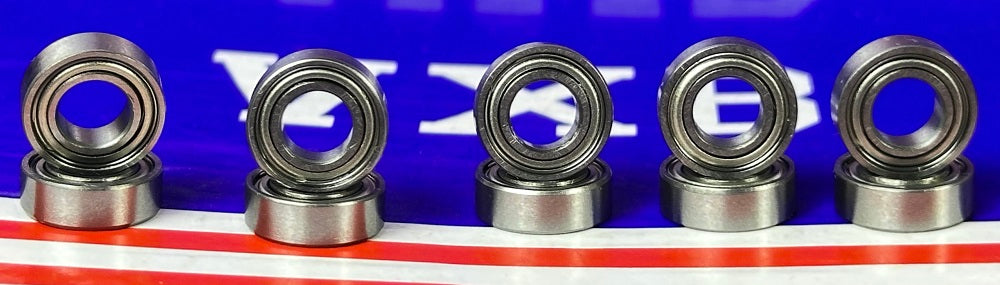 Vòng bi gốm 10 gói R166zz 3/16 "x 3/8" x 1/8 "