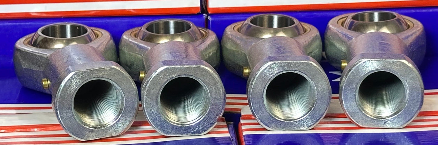 4个内螺纹杆端 22mm PHS22 2个右手和2个左手轴承