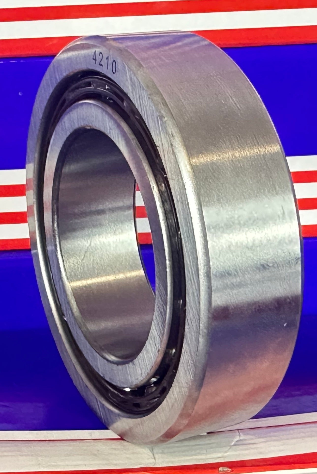 ตลับลูกปืน 4210 แบบเปิด 2 แถว ขนาด 50x90x23 มิลลิเมตร เมตริก