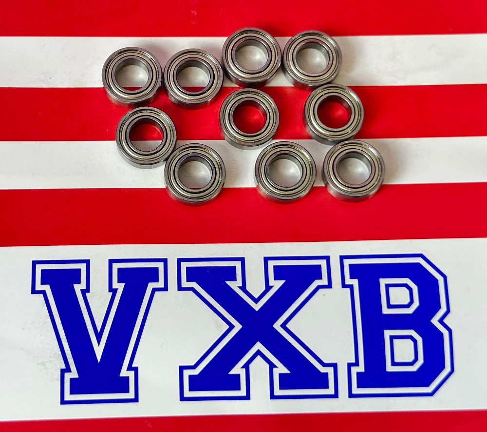 10 -pakowy łożysko 7x13mm - ekranowane miniaturowe łożysko kulkowe 7x13x4mm
