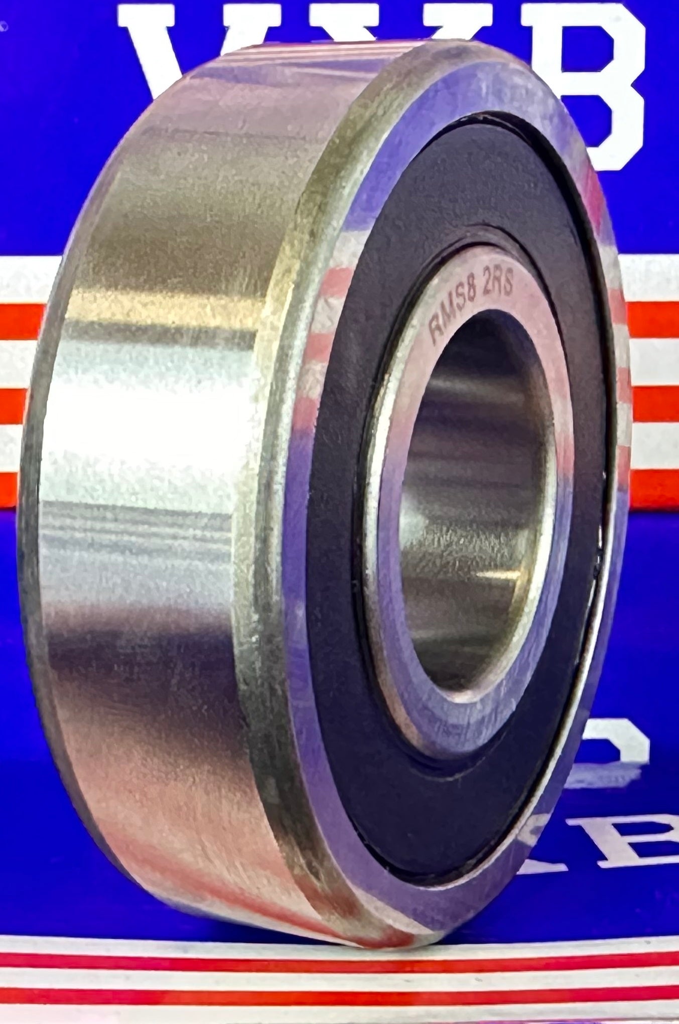 RMS8-2RS Zapieczętowane łożysko kulowe 1x2 1/2 "x 3/4"