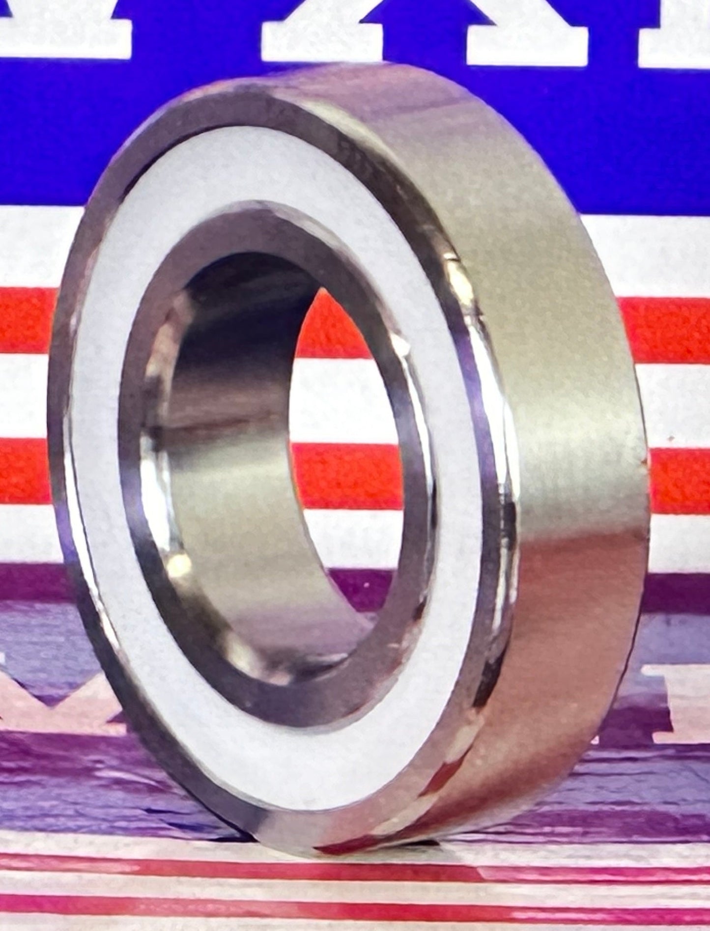 19x37x9mm Stainless Steel - Ball Bearing 19mm ID - Ceramic Balls - Sealed
