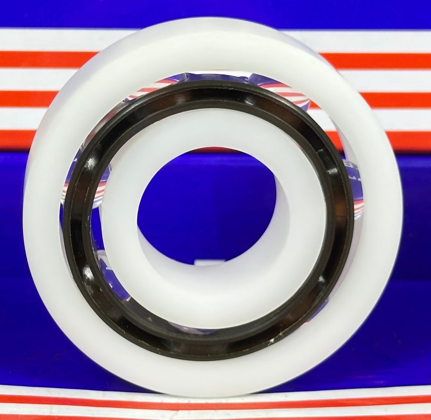 Łożysko z tworzywa Acetal/POM 6305 - kulki szklane - 25x62x17mm