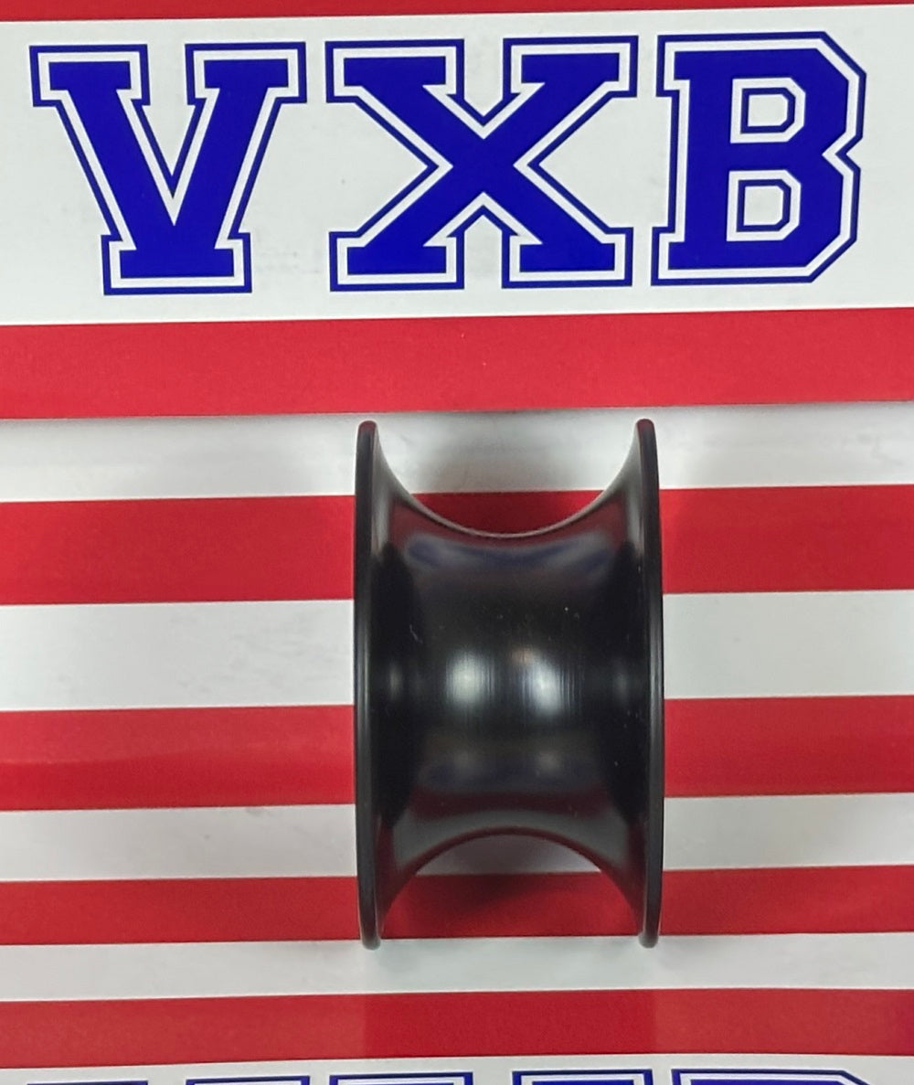 6mm Bore Bearing - 54mm Round Nylon Pulley U-Groove Track Roller Bearing 6x54x30mm