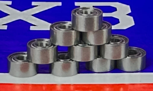 10 แพ็คเซรามิก 2x5x2.5 สแตนเลสป้องกันแบริ่ง ABEC-5