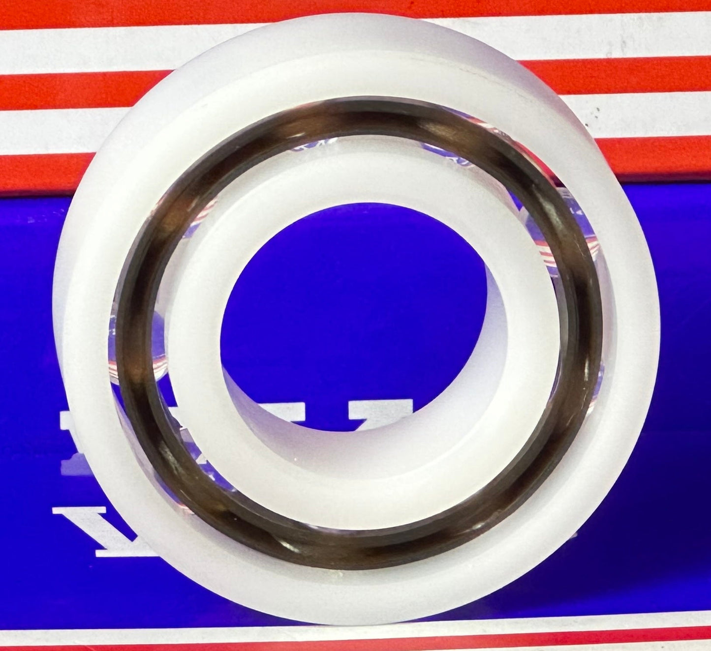 Acetal/POM Plastic Bearing 6205 - Glass Balls - 25x52x15mm