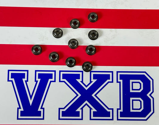 แบริ่งหน้าแปลน 10 แพ็ค 2x5x2.5 มม. สแตนเลสขนาดเล็ก