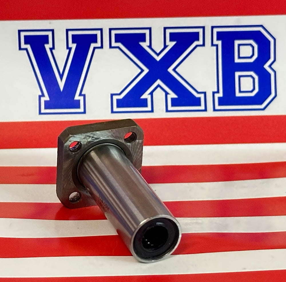 8mm ống lót vuông dài có mặt bích chuyển động tuyến tính