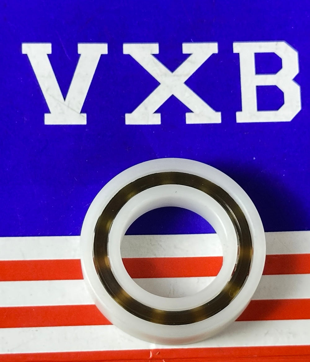 Łożysko z tworzywa Acetal/POM 6903 - kulki szklane - 17x30x7mm