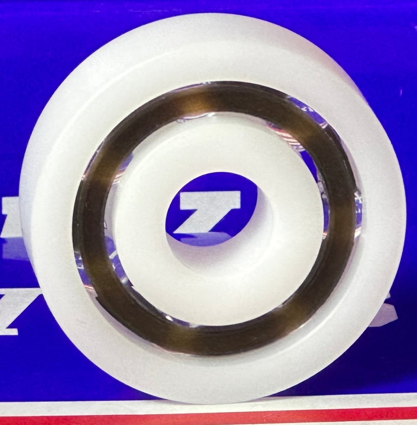 Łożysko z tworzywa Acetal/POM 6300 - kulki szklane - 10x35x11mm