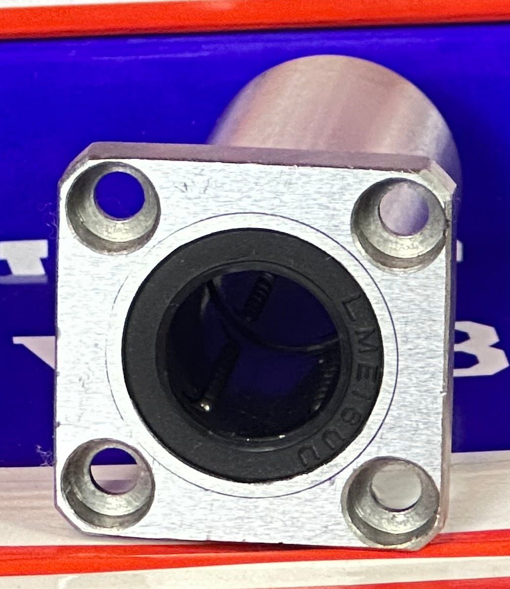 LMEK16LUU 16mm Square Flanged Bushing Linear Motion Bearing