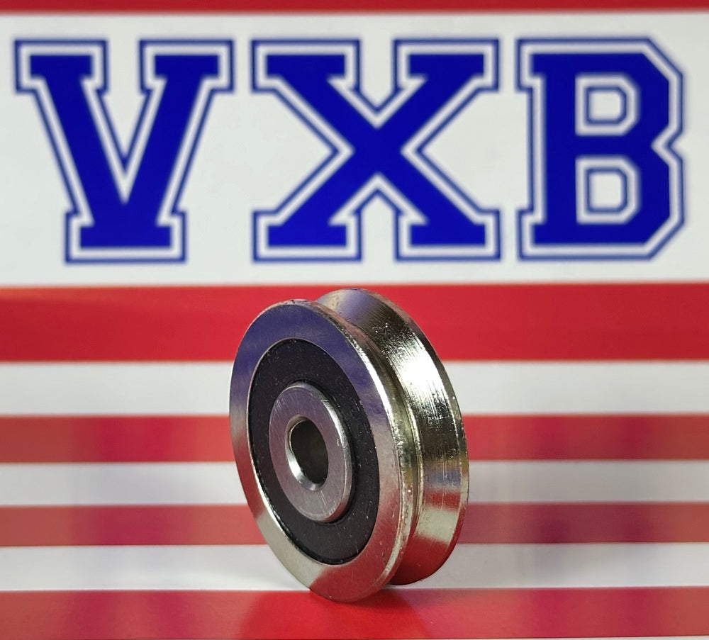 6mm Bore V-Groove Track Roller Pulley Bearing 6x30x8mm