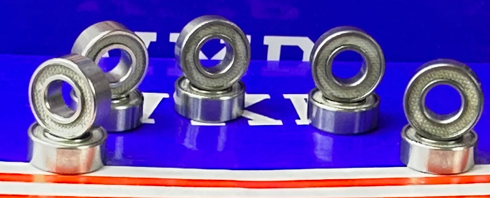 10-pakowy Premium 686-2TS 6x13x5 PTFE Pieczętowane łożysko kulowe