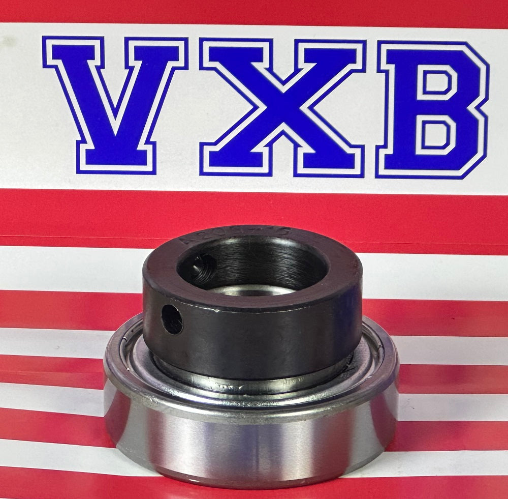 CSA205-16 1" Bore Cylindrical OD, Insert Bearing w/Locking Collar