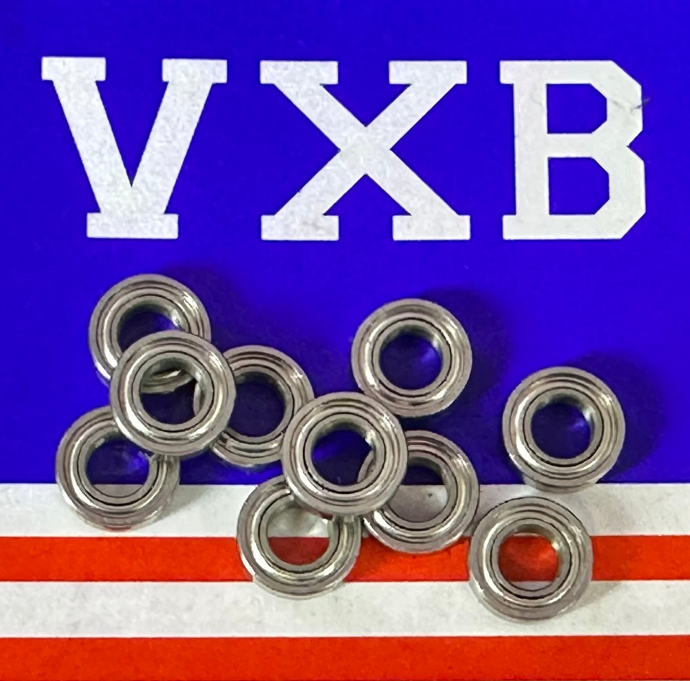 Vòng bi gốm 10 gói SR166ZZ 3/16 "x 3/8" x 1/8 "
