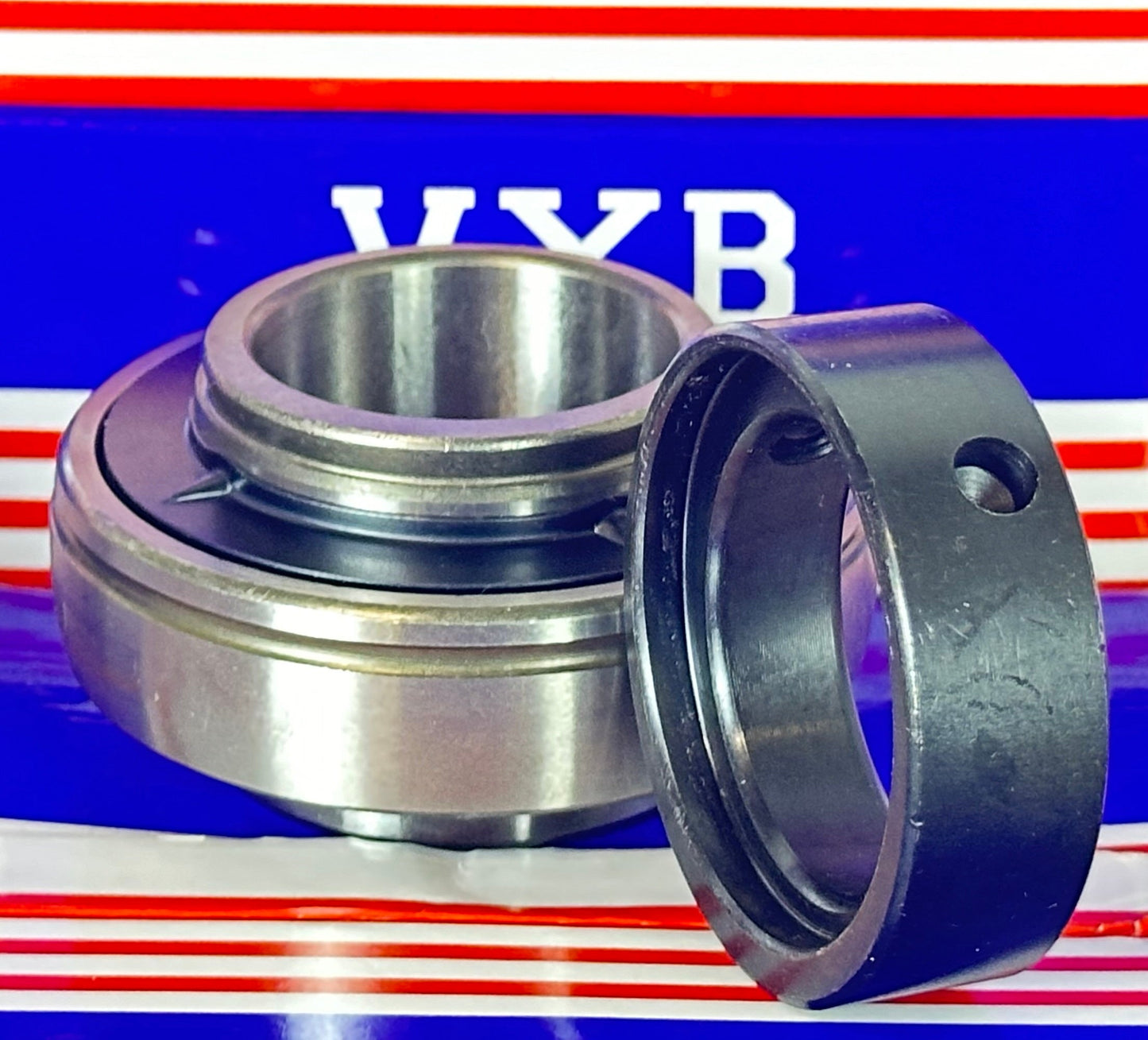 HC208 40mm Bearing Insert - eccentric collar 40mm Mounted