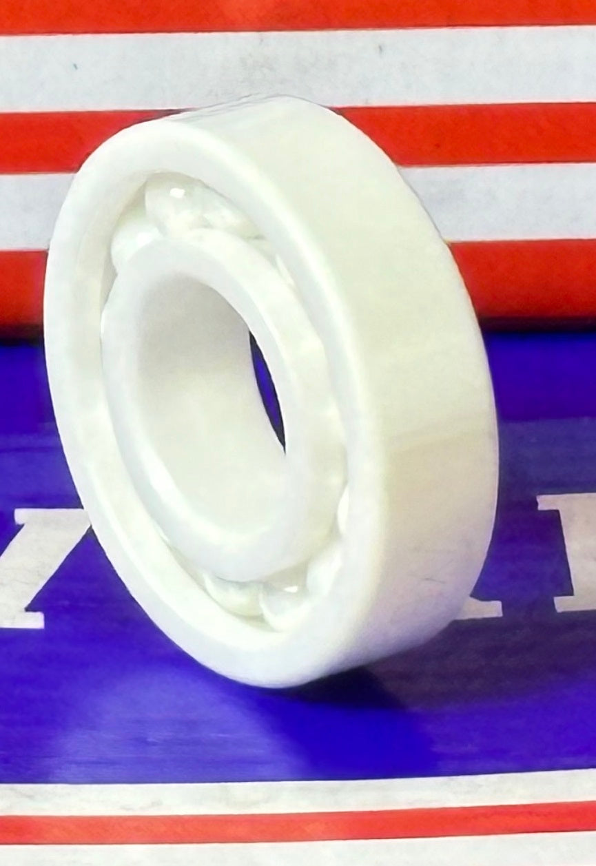 R8 เติมเต็มแบริ่งเซรามิกเต็ม 1/2 "x 1-1/8" x 5/16 "แบริ่ง ZRO2