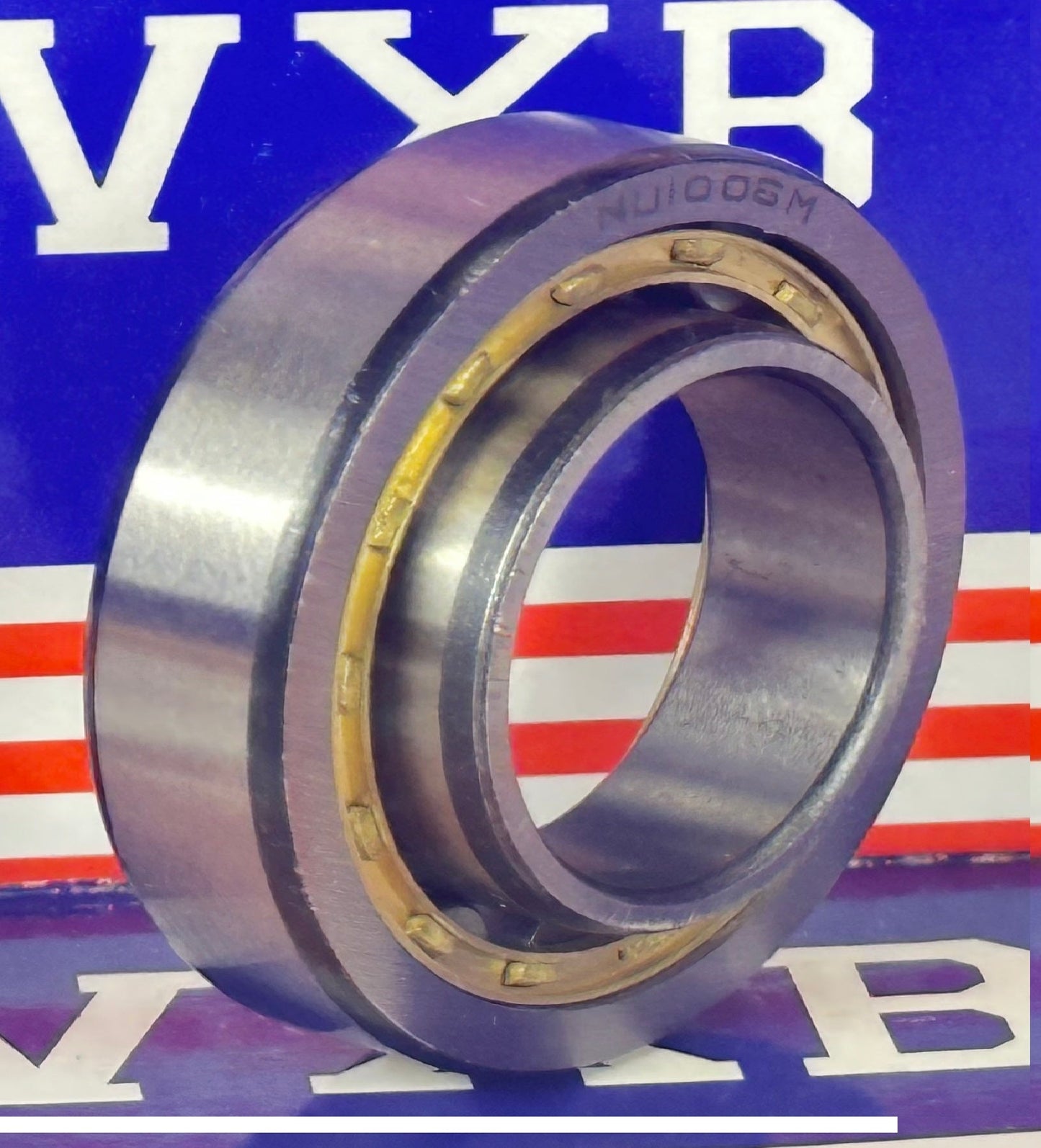 NU1006M Cylindrical Roller Bearing 30x55x13mm Bronze Cage