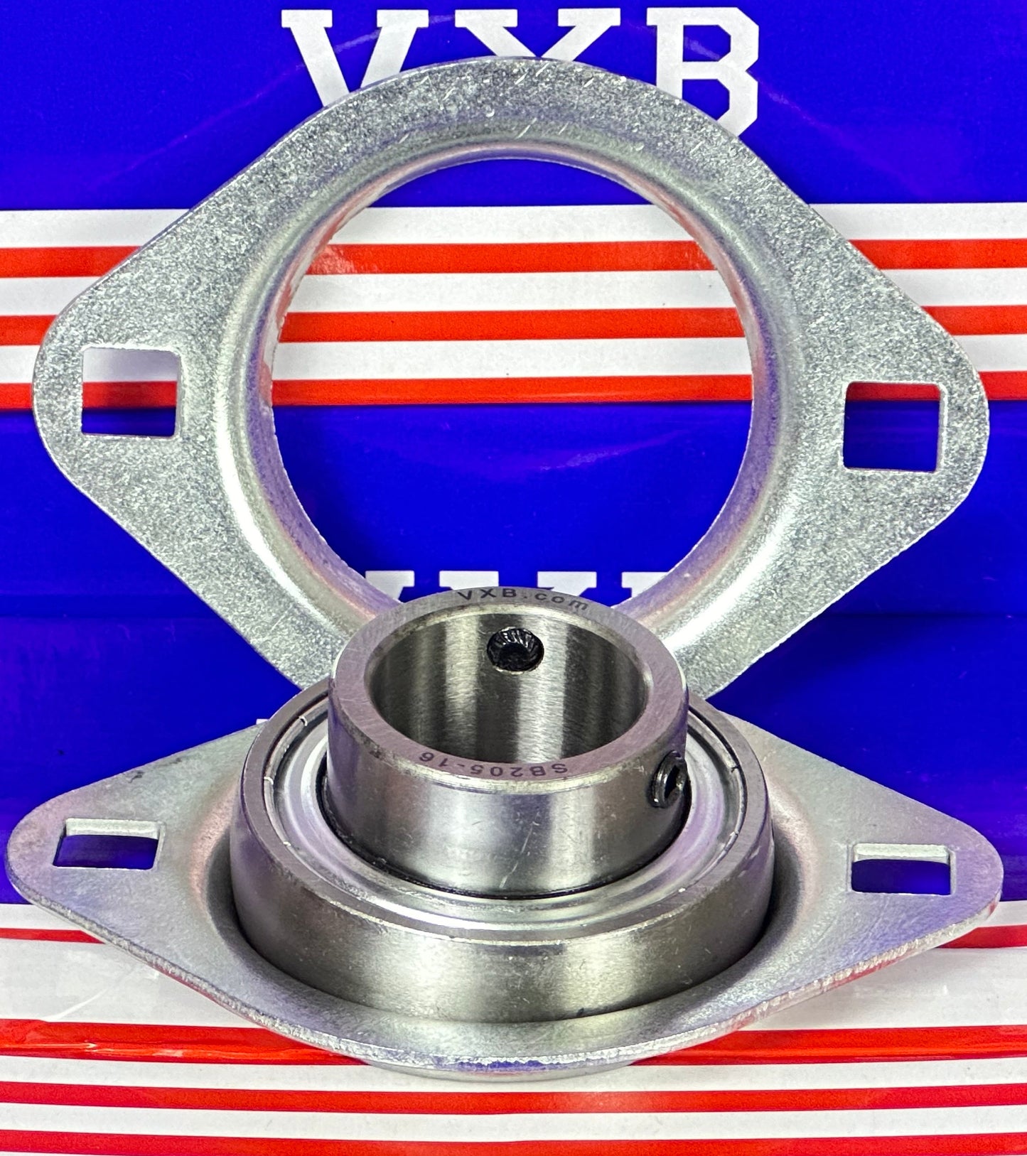 SBPFL205-16 Pressed Steel Housing Bearing 2-Bolt Flanged Mounted